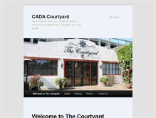 Tablet Screenshot of cadacourtyard.com